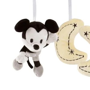 Lambs & Ivy Disney Baby Mickey Mouse  Musical Baby Crib Mobile - Gray/Yellow