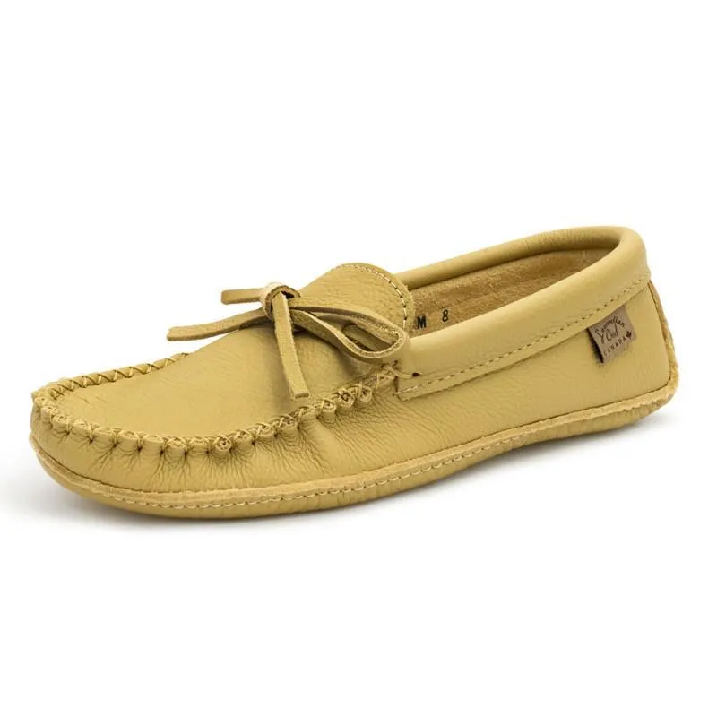 Laurentian Chief Men's Moccasins Padded Ski Sole Unlined