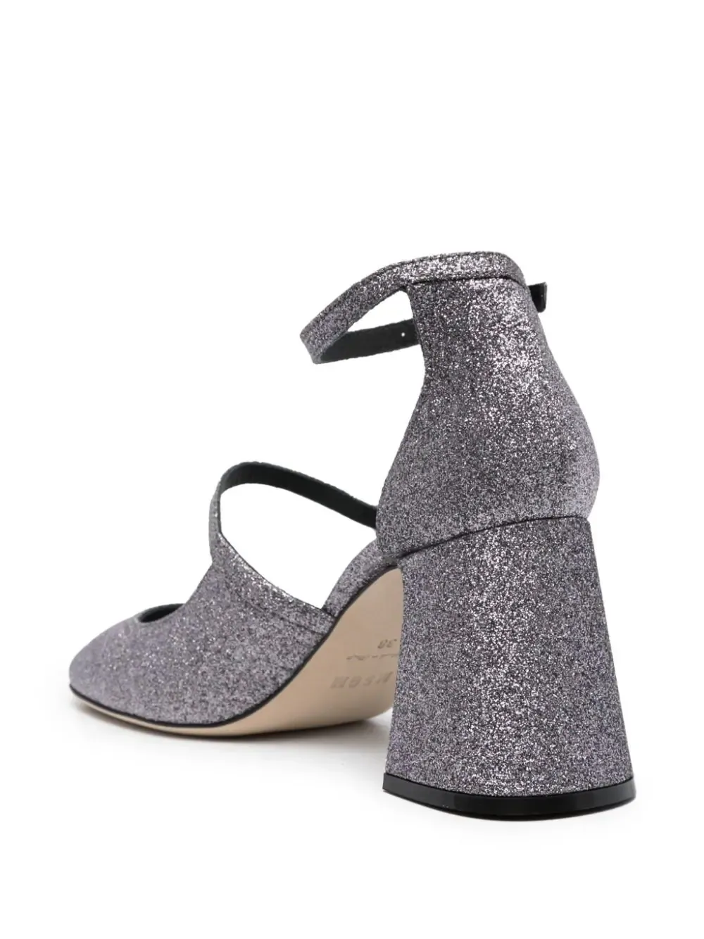logo-charm 90mm glitter pumps