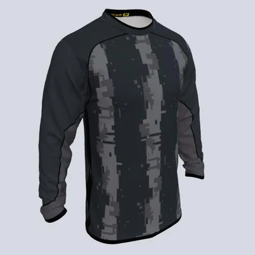 Long Sleeve Custom DegiStripe Jersey