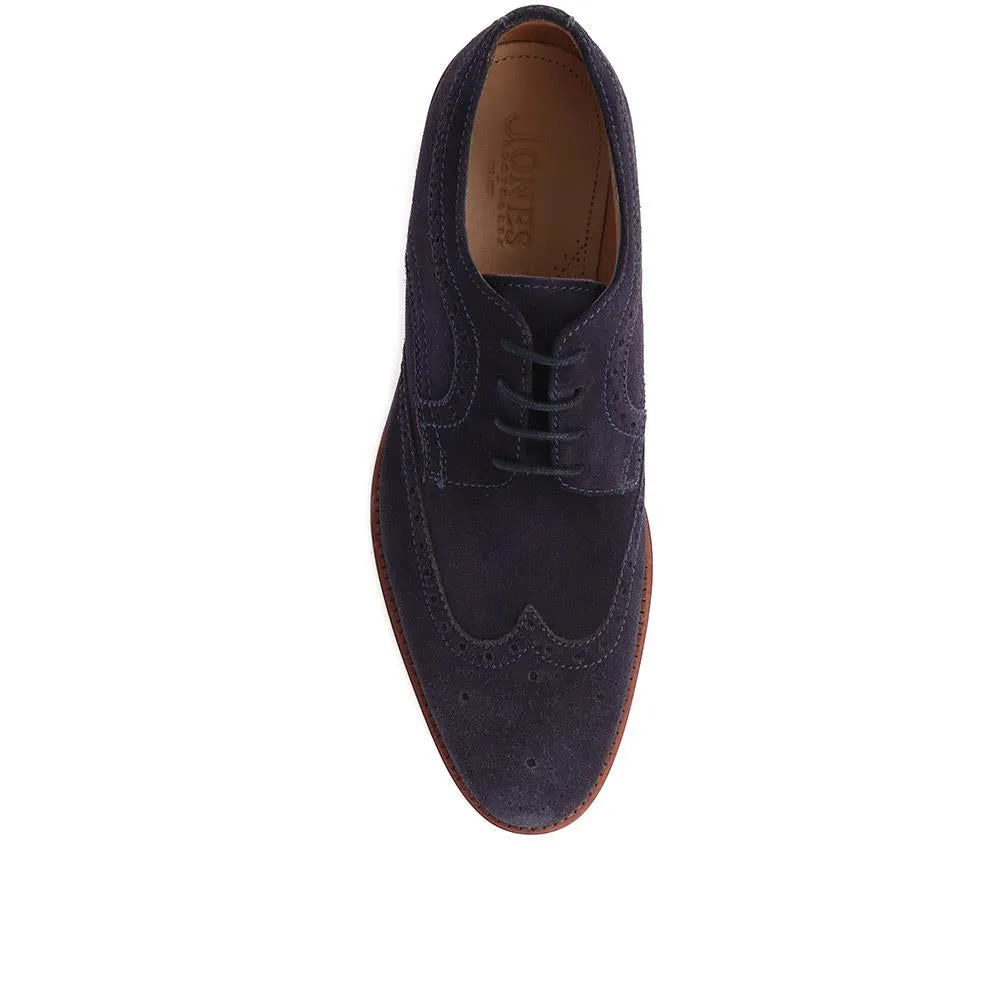 Longwood Suede Derby Brogues - LONGWOOD / 320 482