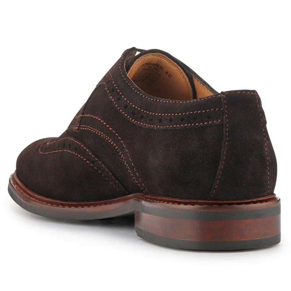 Longwood Suede Derby Brogues - LONGWOOD / 320 482