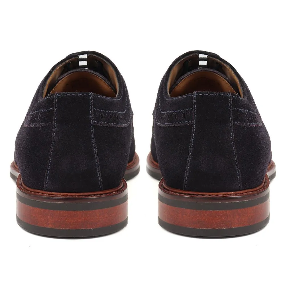 Longwood Suede Derby Brogues - LONGWOOD / 320 482