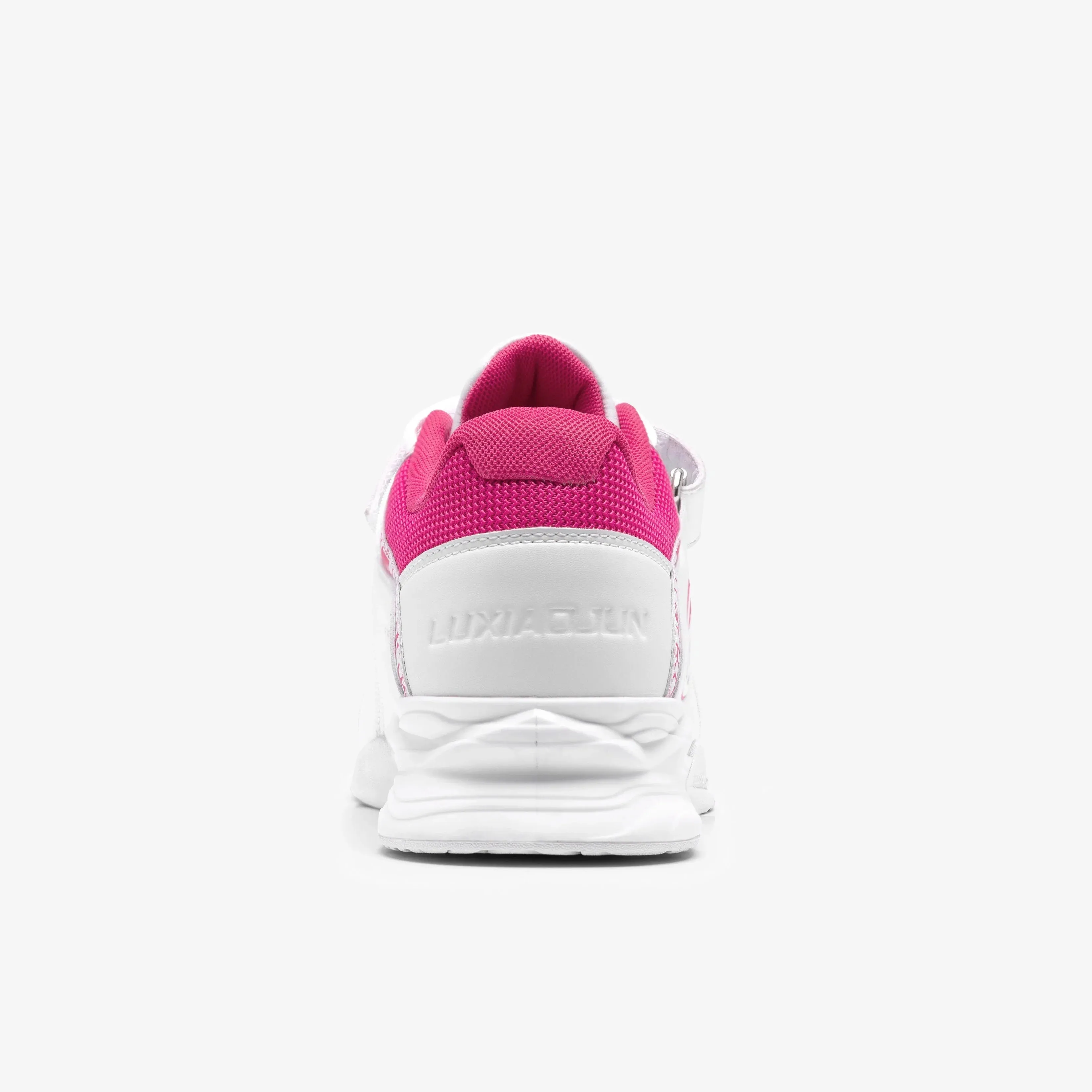 LUXIAOJUN - The Limited Snake Edition Lifting Shoes - Pink White