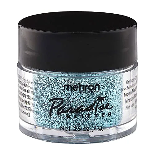 Mehron Makeup Paradise AQ Glitter (.25 oz) (PASTEL SKY BLUE)