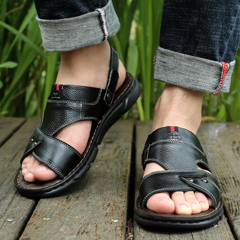 Men Sandals Beach Shoes Outer Sandals Slippers