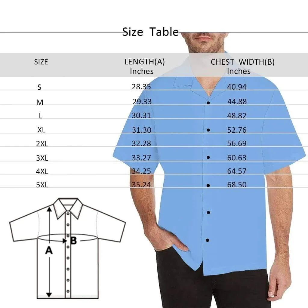 Men's Christmas Hawaii Shirts Christmas Gifts for Men Santa Hat