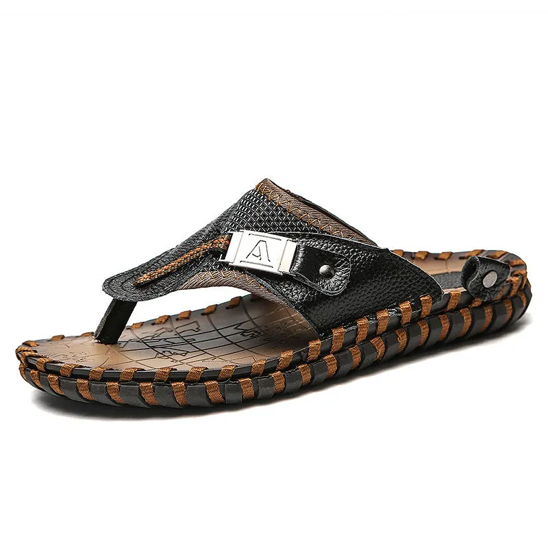 Men's Slippers Light Casual Flip-flops Beach Shoes