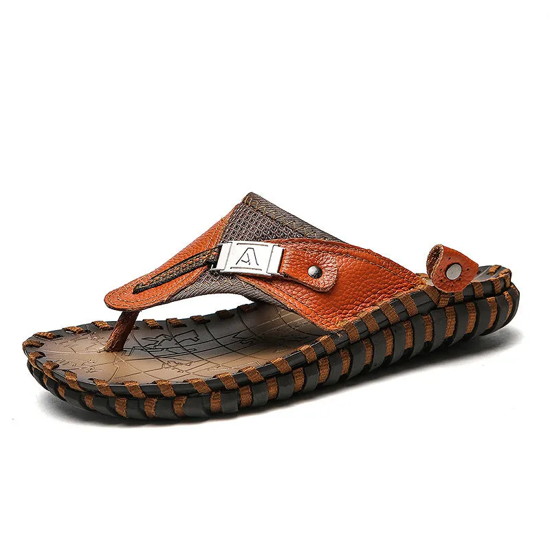 Men's Slippers Light Casual Flip-flops Beach Shoes