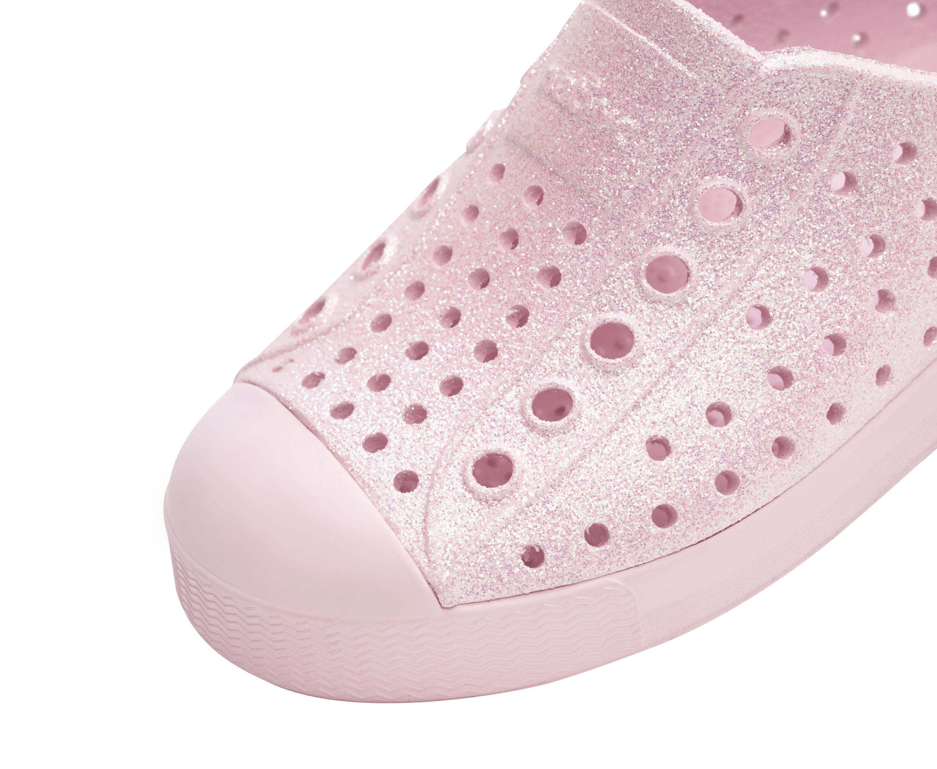 Native Jefferson Bling Shoes - Barely Pink Bling / Barely Pink