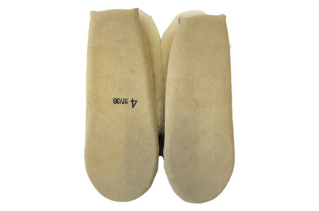Natural Ladies Moccasins Soft Sole