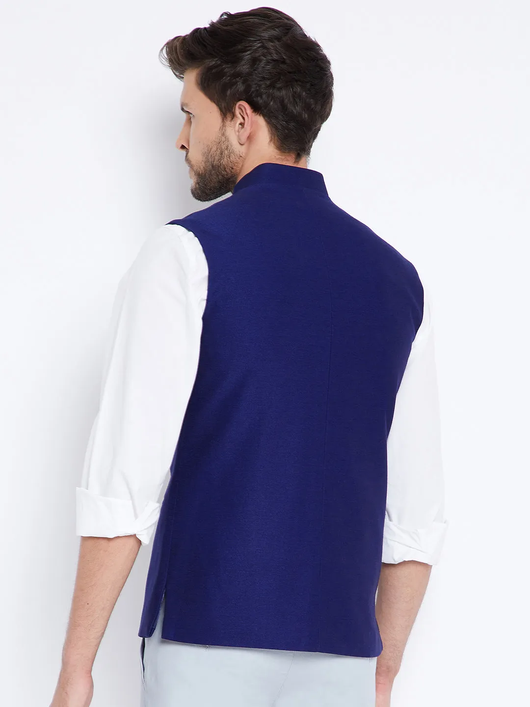 Navy Blue Waistcoat