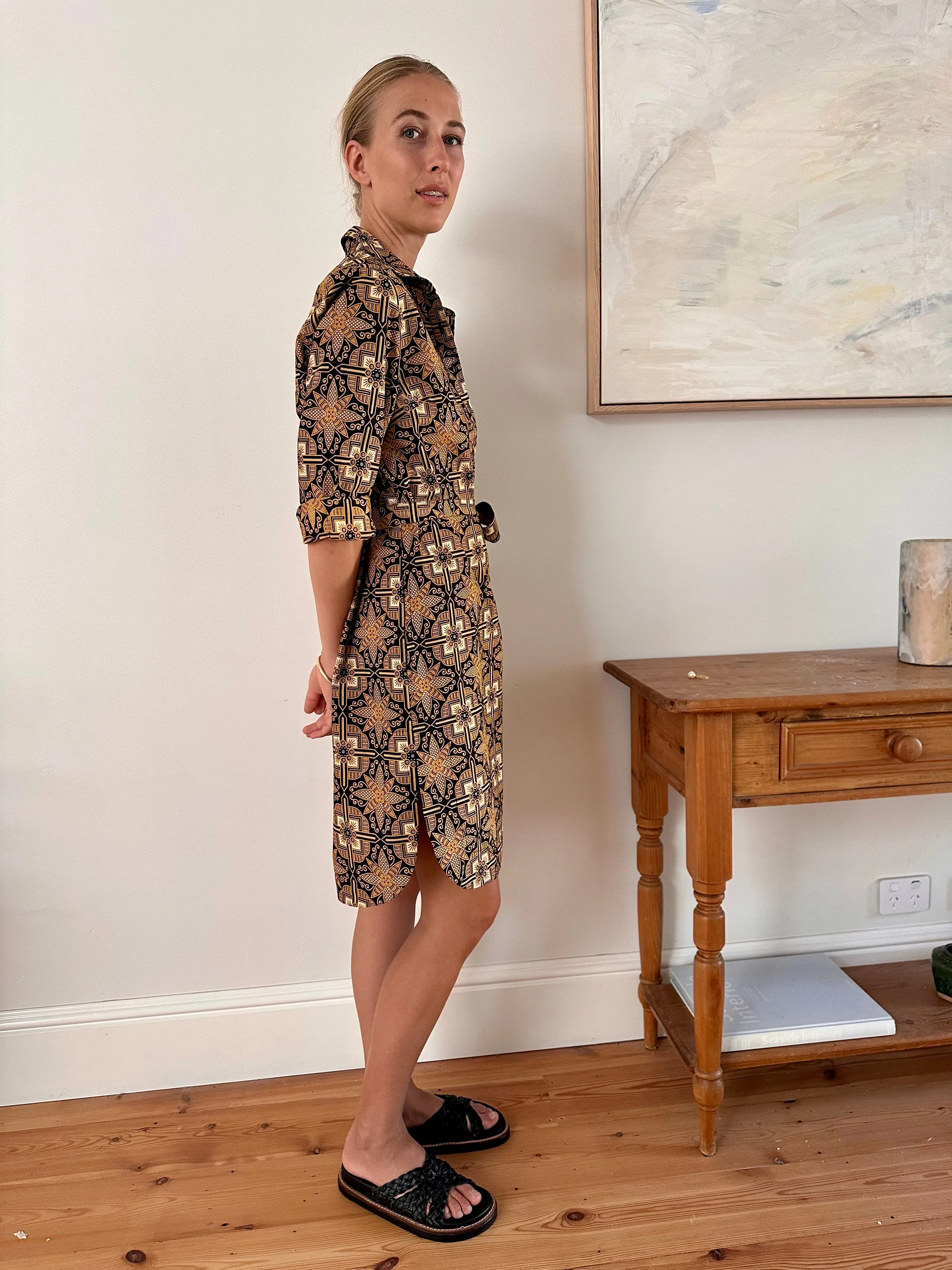 New Yorker Dress in Star Anise