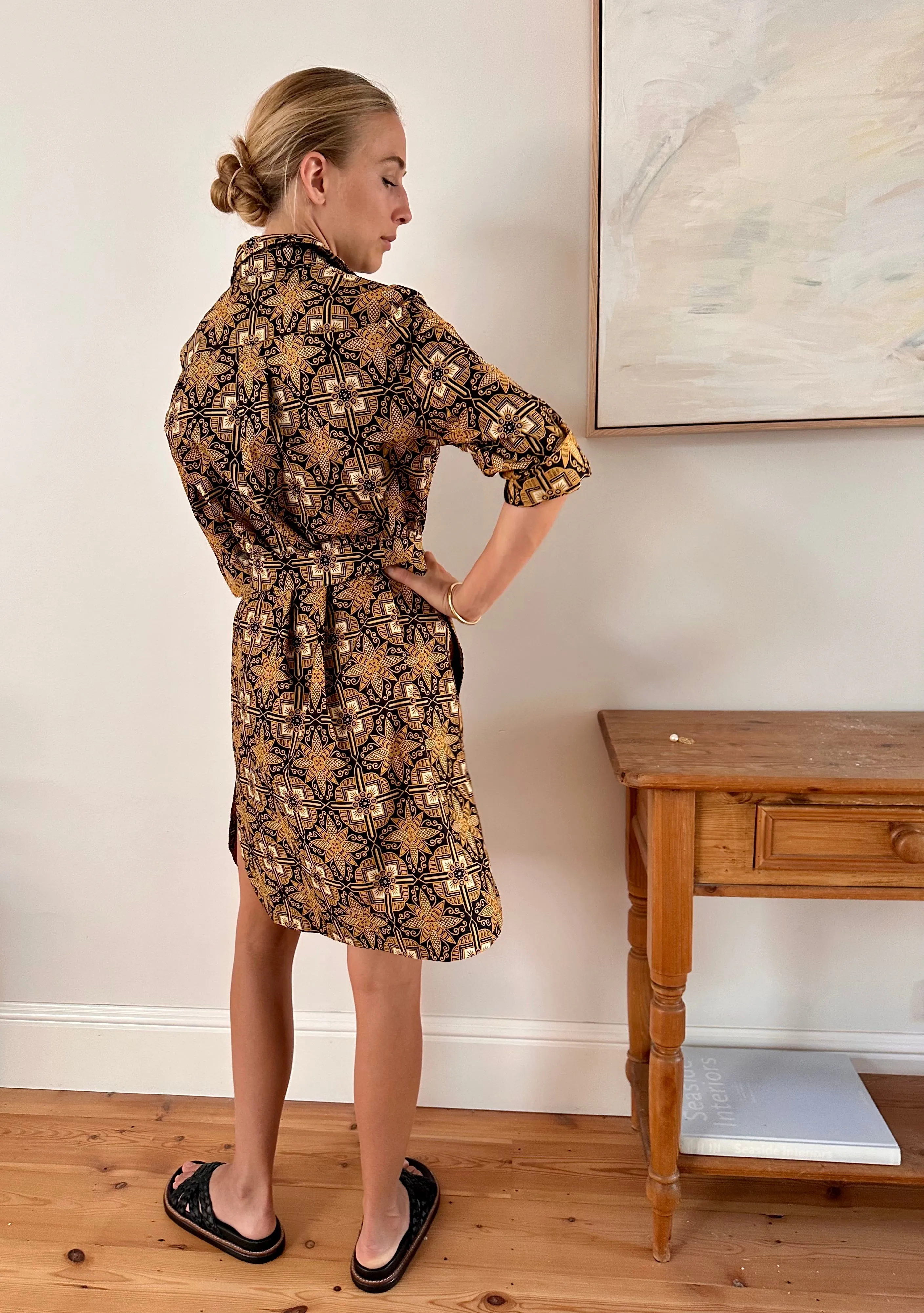 New Yorker Dress in Star Anise
