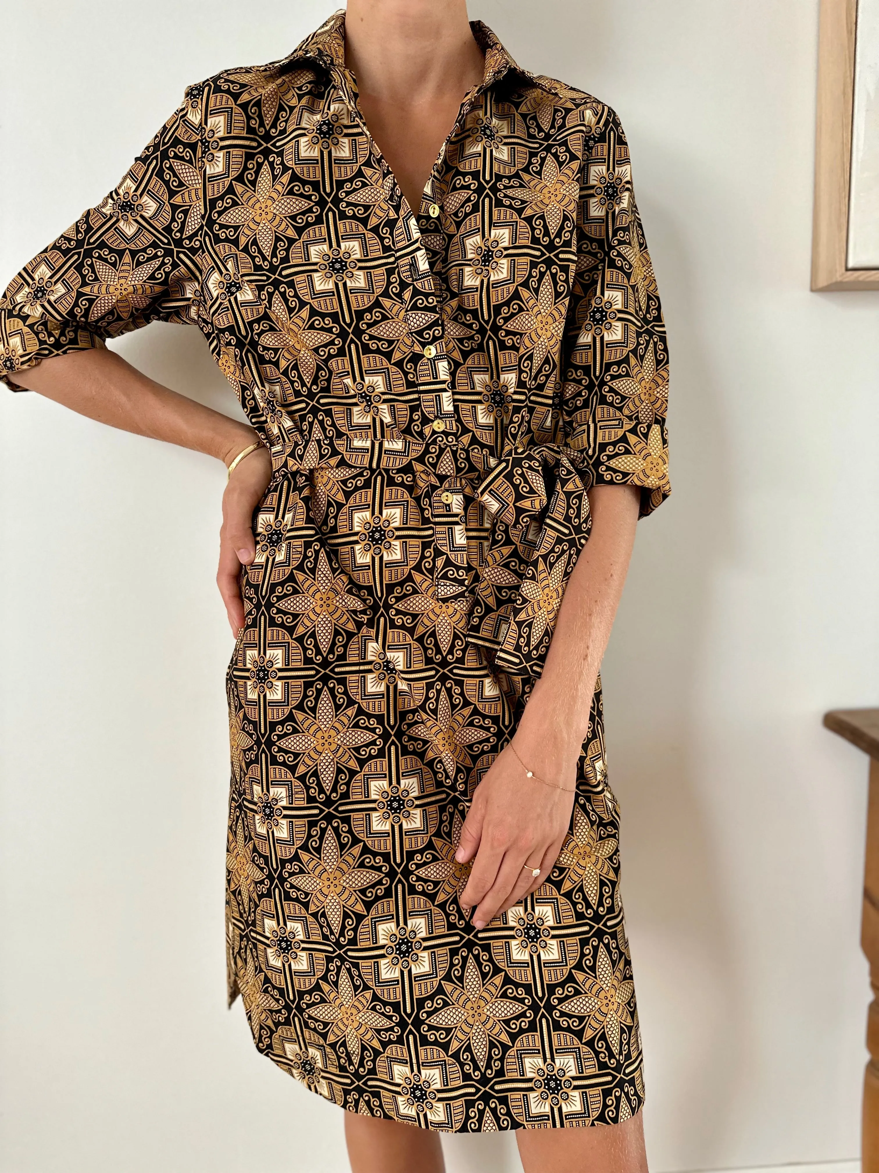 New Yorker Dress in Star Anise