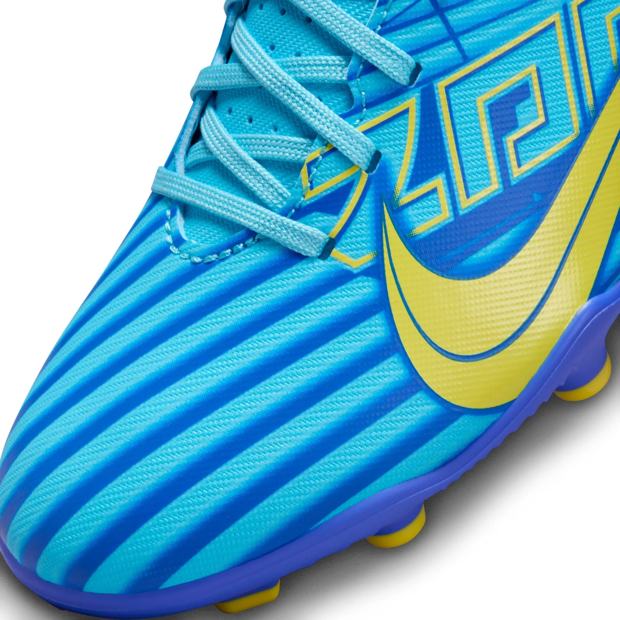 Nike Junior Mercurial Vapor 15 Club KM FG/MG Soccer Cleat - Baltic Blue/White