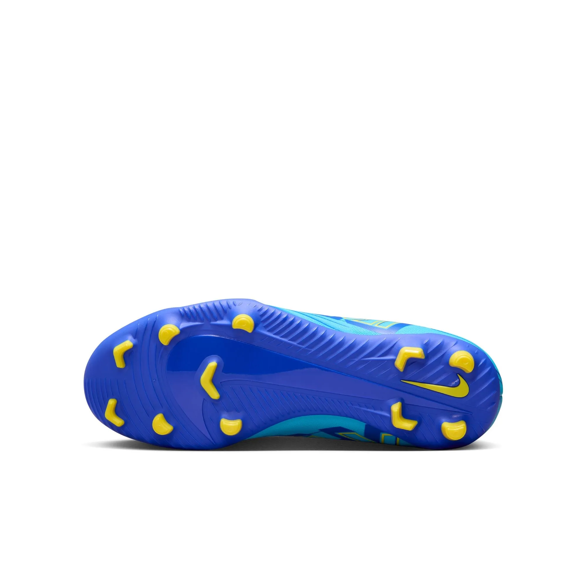 Nike Junior Mercurial Vapor 15 Club KM FG/MG Soccer Cleat - Baltic Blue/White
