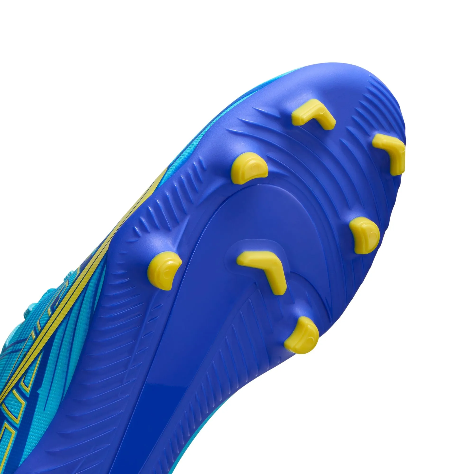 Nike Junior Mercurial Vapor 15 Club KM FG/MG Soccer Cleat - Baltic Blue/White