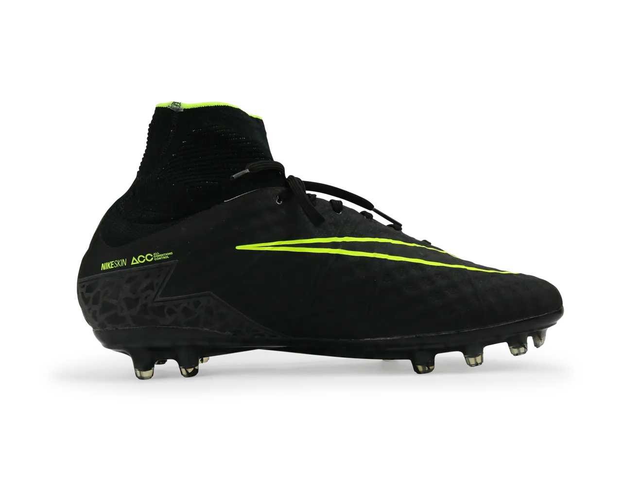 Nike Men's Hypervenom Phantom II FG Black/Black/Volt