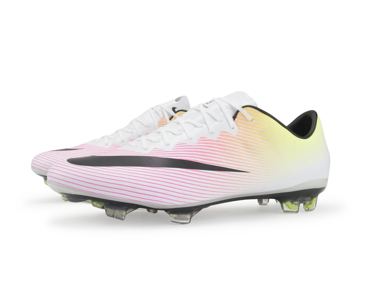 Nike Men's Mercurial Vapor X FG White/Black/Volt