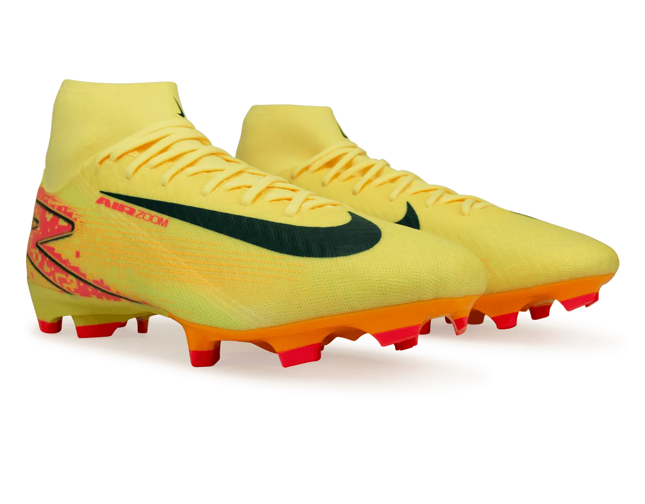 Nike Men's Zoom Mercurial Superfly 10 Academy KM FG/MG Laser Orange/ArmoryNavy