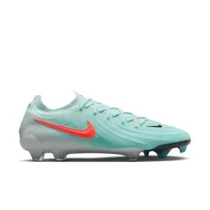 Nike Phantom GX 2 Elite FG Firm Ground Soccer Cleat - Mint/Atomic Red-Off Noir