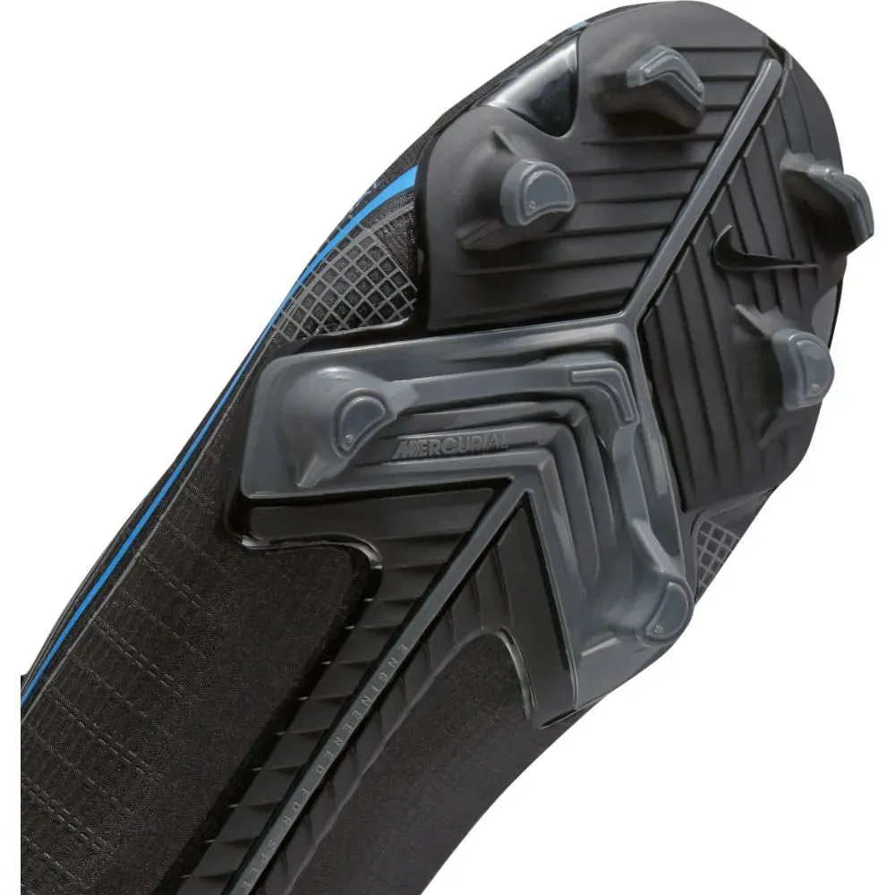 Nike Vapor 14 Academy FG-MG - Black-Blue