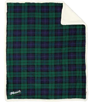 Nitro Soccer Flannel Sherpa Blanket