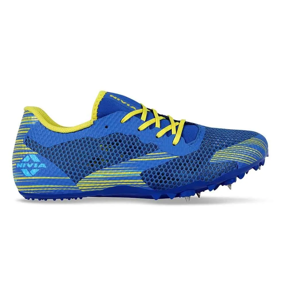 Nivia Track And Field-100 Shoe Blue