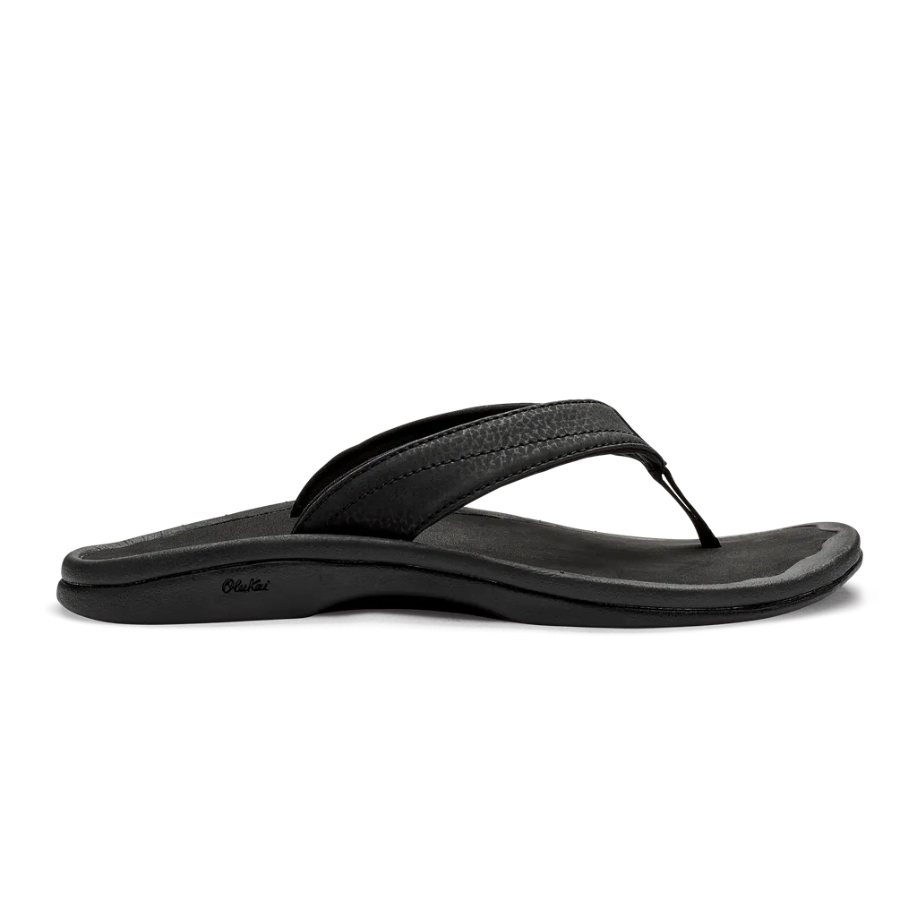 'Ohana Woman's Beach Sandals - Black