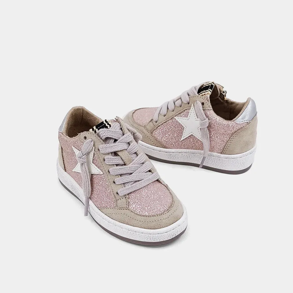 Paz Toddler - Champagne Glitter