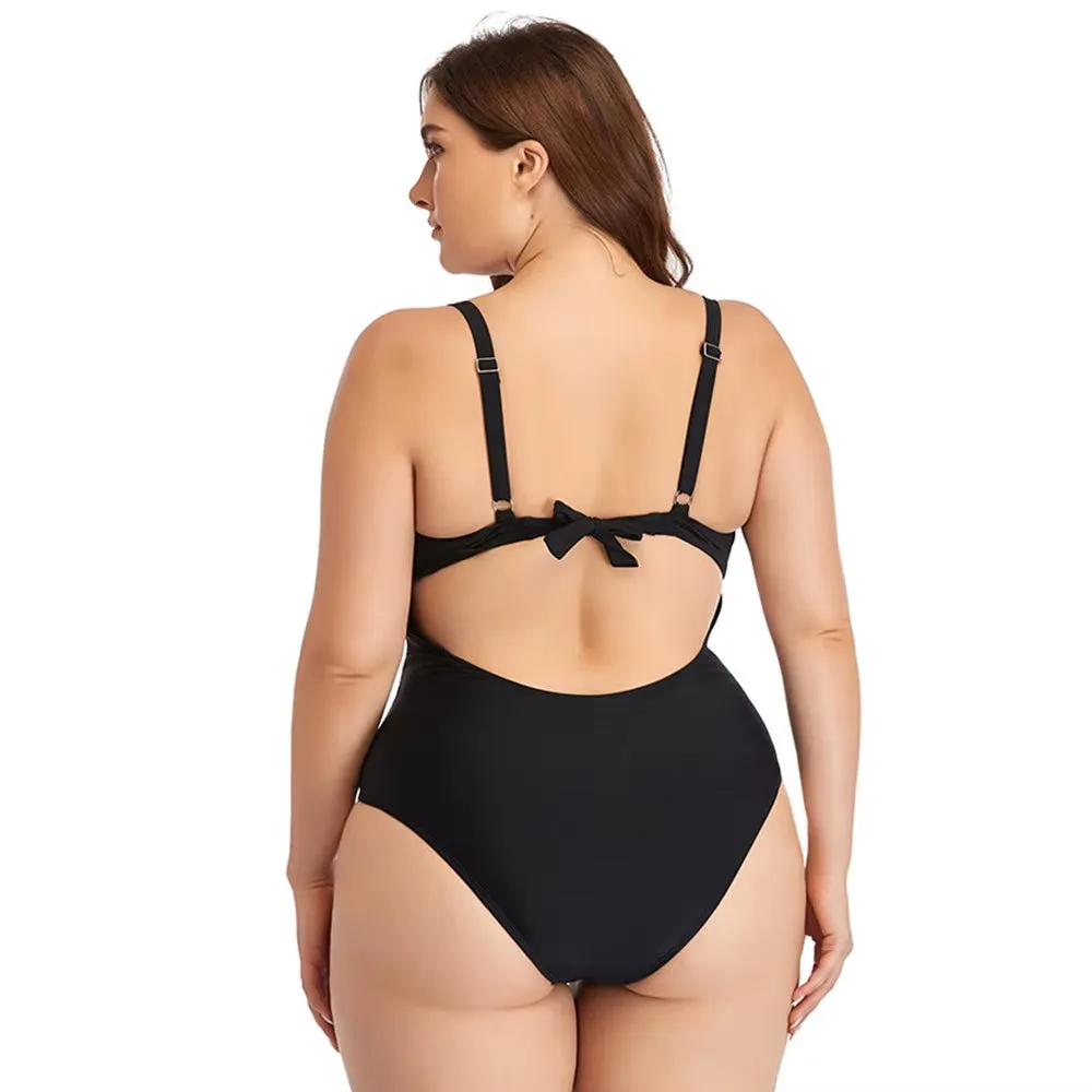 Plus Size One-Piece Swimsuit for Women