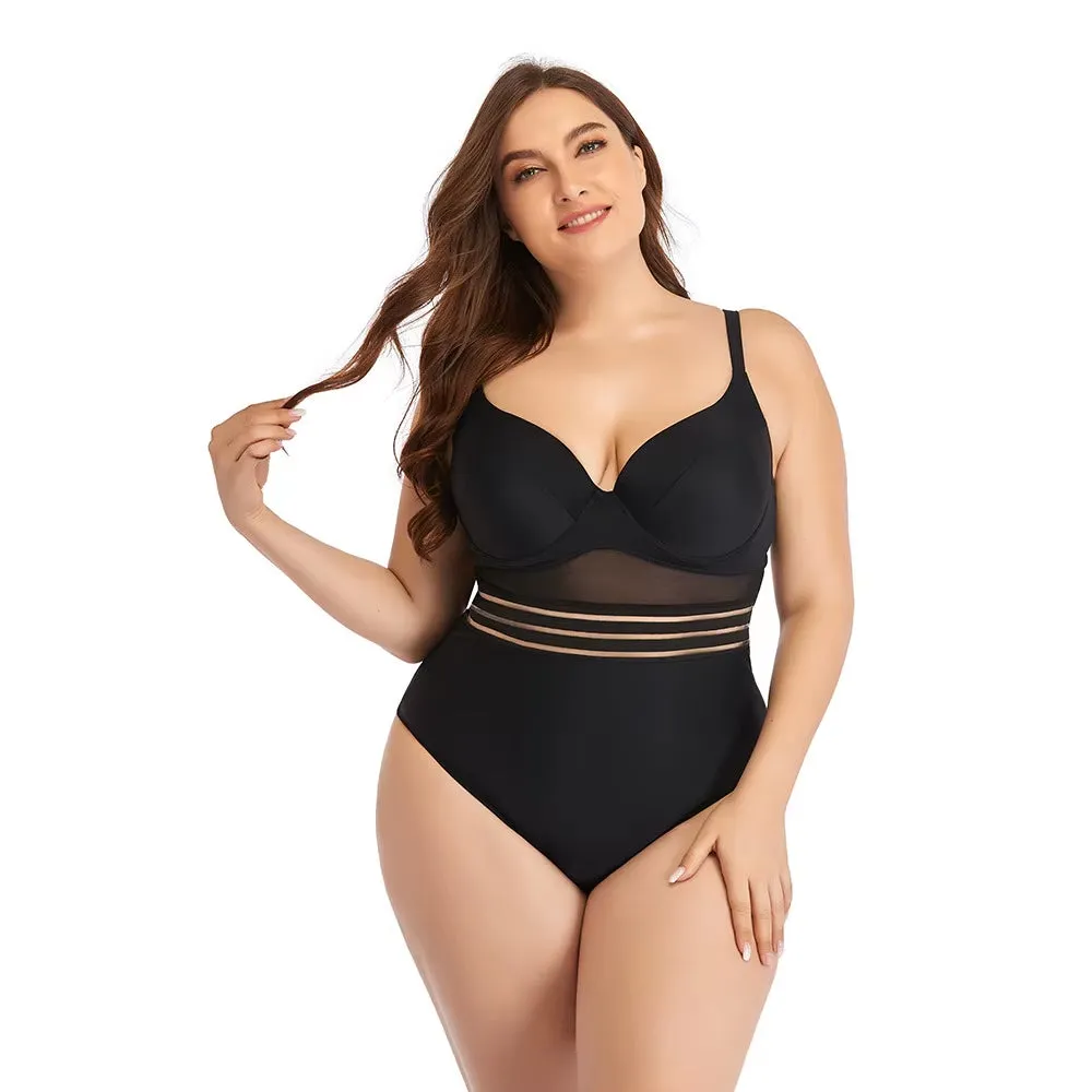 Plus Size One-Piece Swimsuit for Women