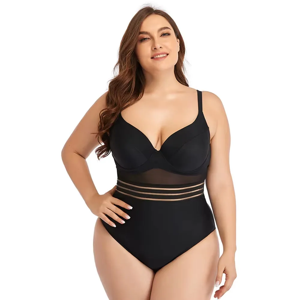 Plus Size One-Piece Swimsuit for Women