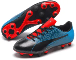 Puma JR Spirit II FG - Black Blue