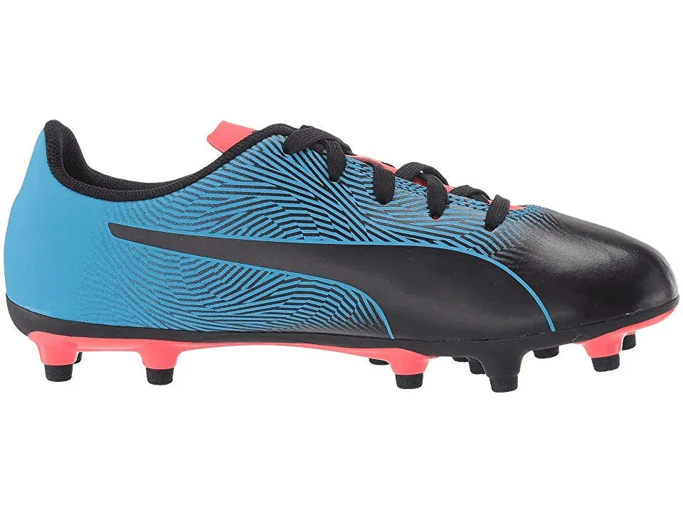 Puma JR Spirit II FG - Black Blue