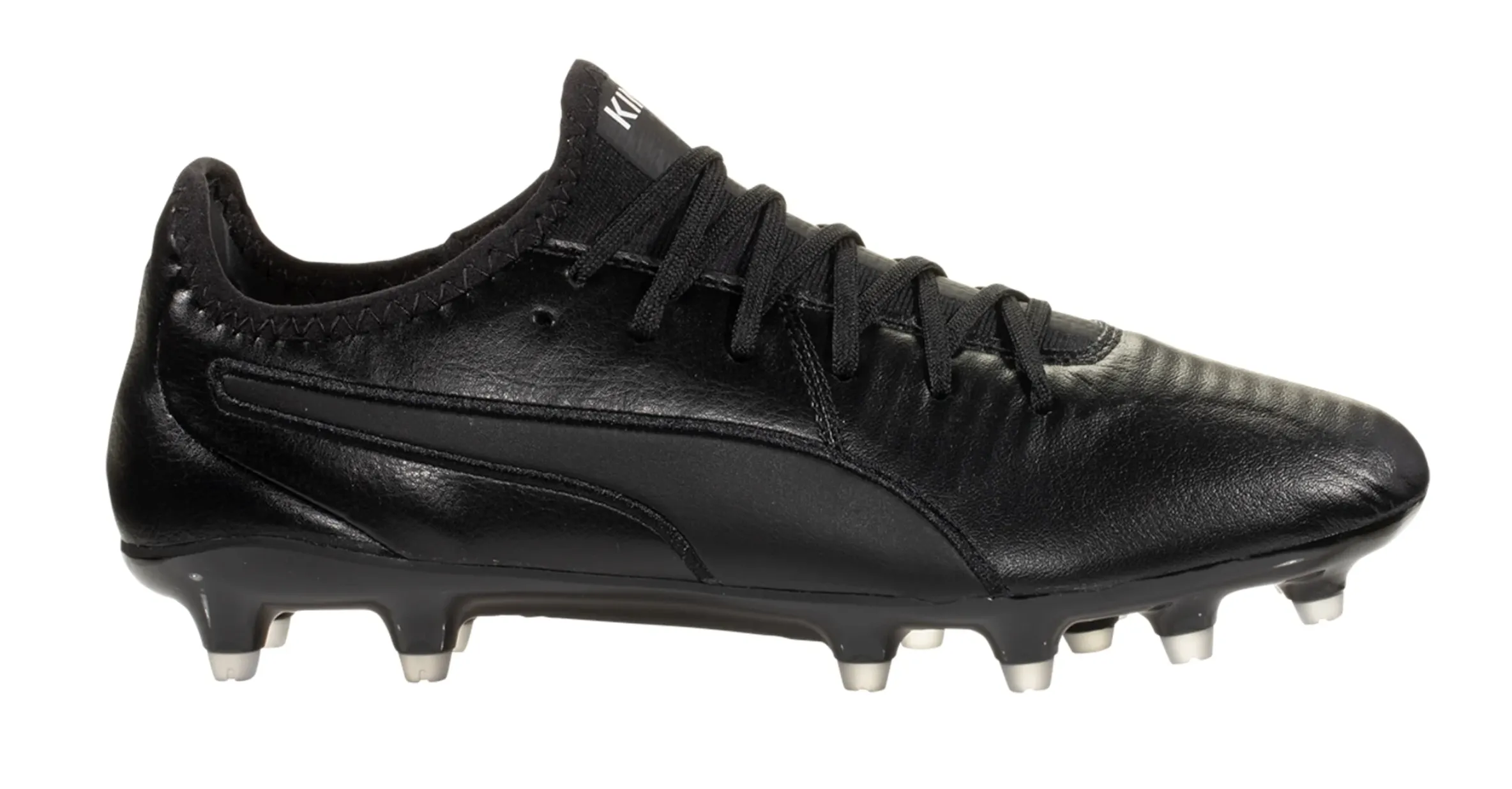 Puma King Pro Firm Ground Soccer Cleat - Black/Black