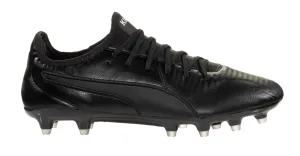 Puma King Pro Firm Ground Soccer Cleat - Black/Black