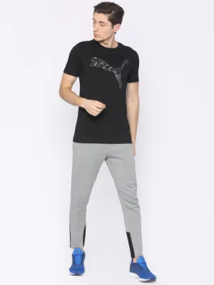 Puma Men Black Printed Active Hero T-shirt