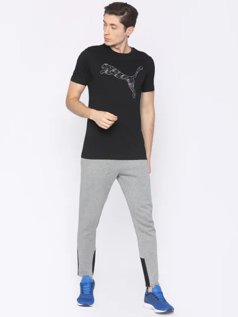 Puma Men Black Printed Active Hero T-shirt