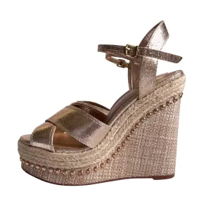 River Island Rose Gold Wedges