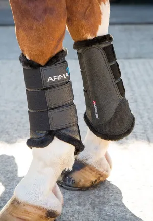 Shires Arma Fur Lined Brushing Boots