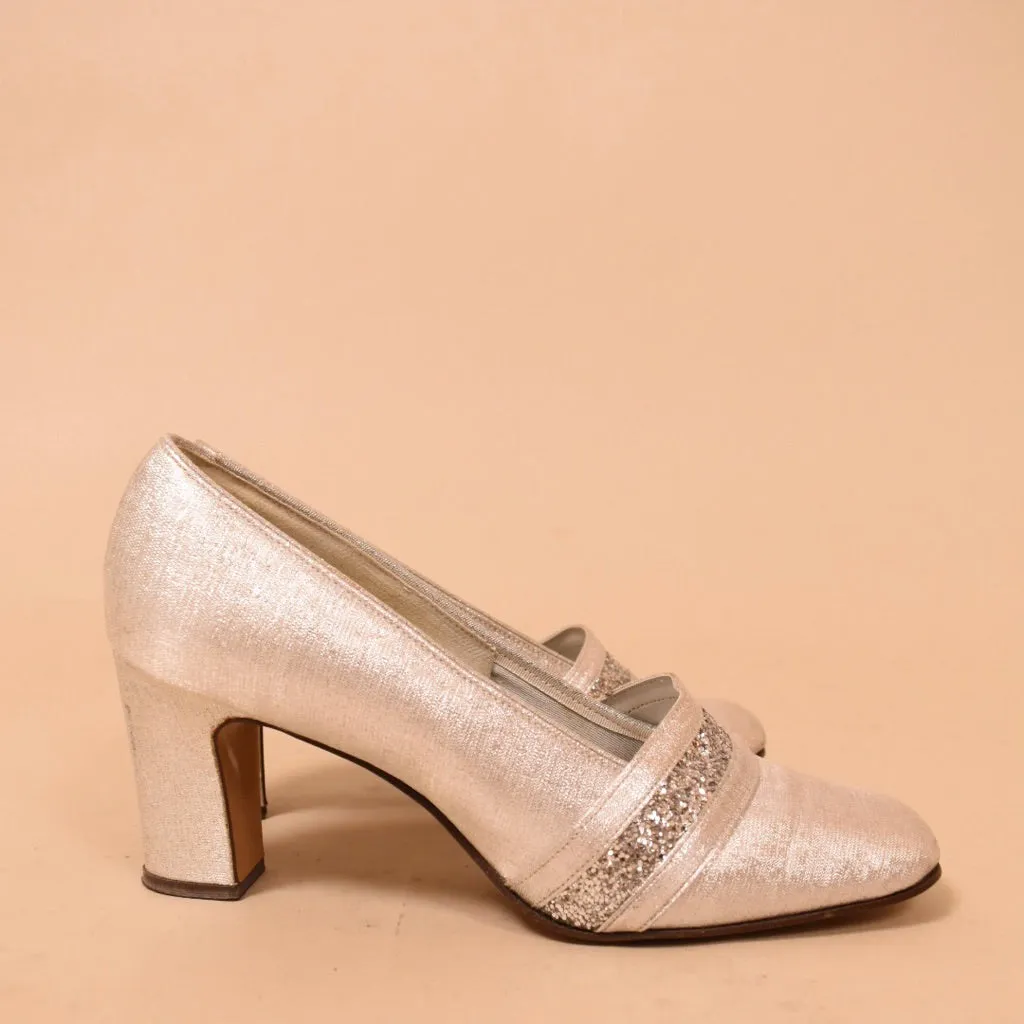 Silver Heels, by Nanette Imperials, 6.5