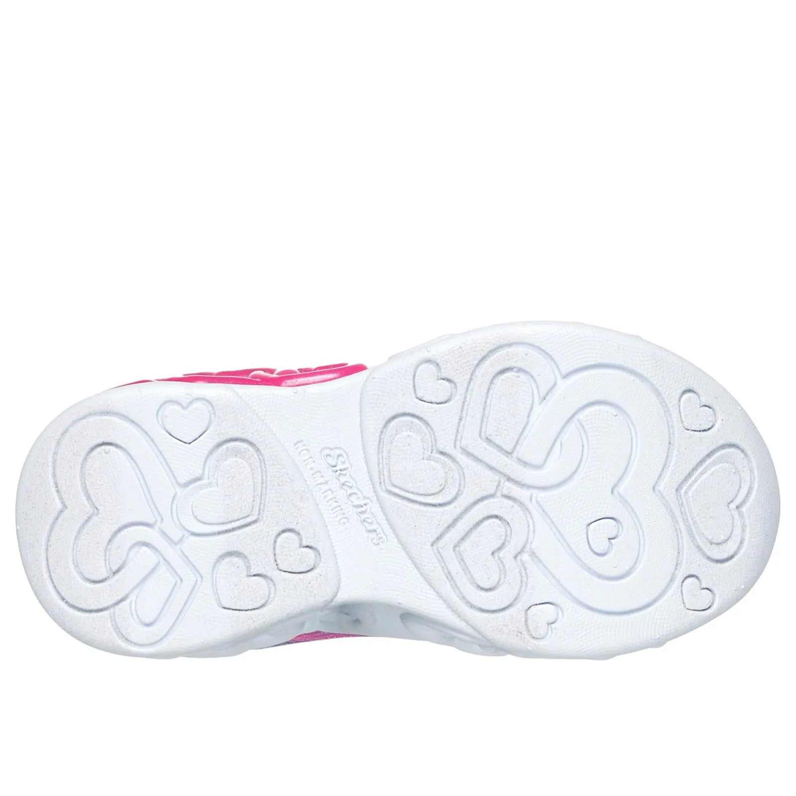 Skechers Slip Ins Infinite Heart Lights Girls Shoes