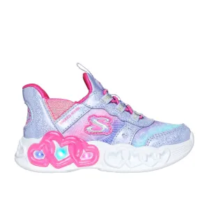 Skechers Slip Ins Infinite Heart Lights Girls Shoes