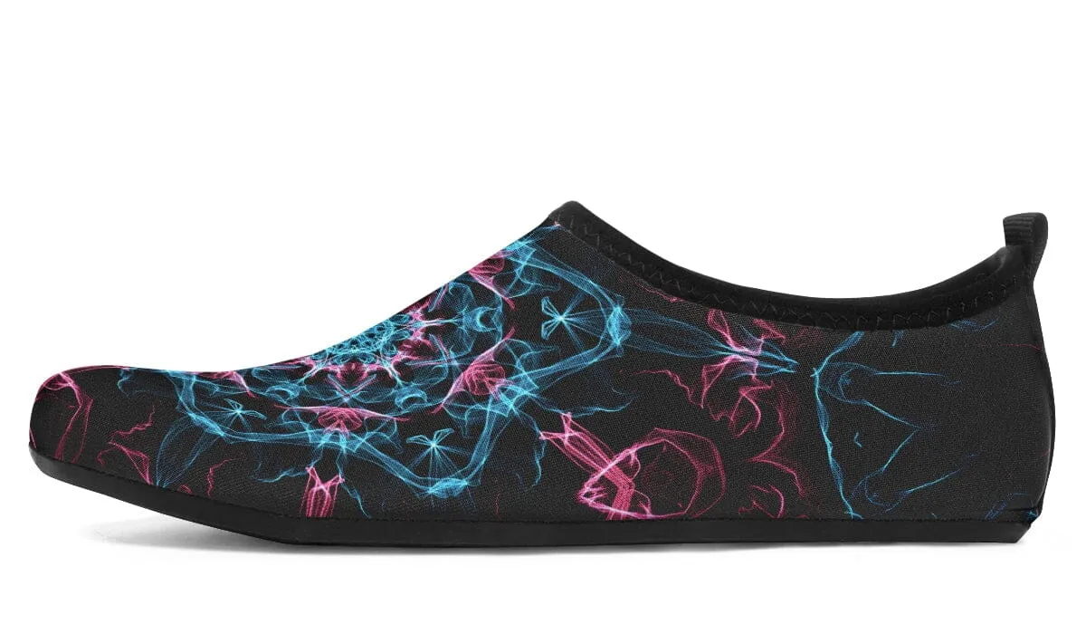 Smokey Blue Mandala Barefoot Shoes