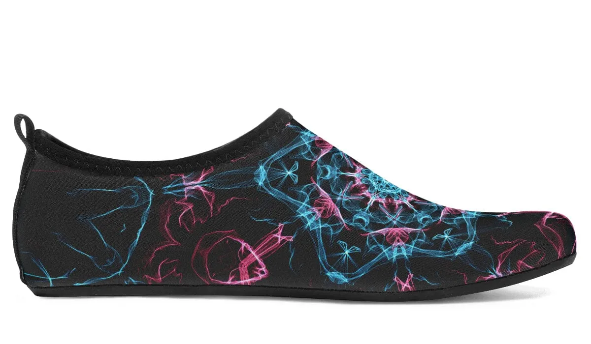 Smokey Blue Mandala Barefoot Shoes