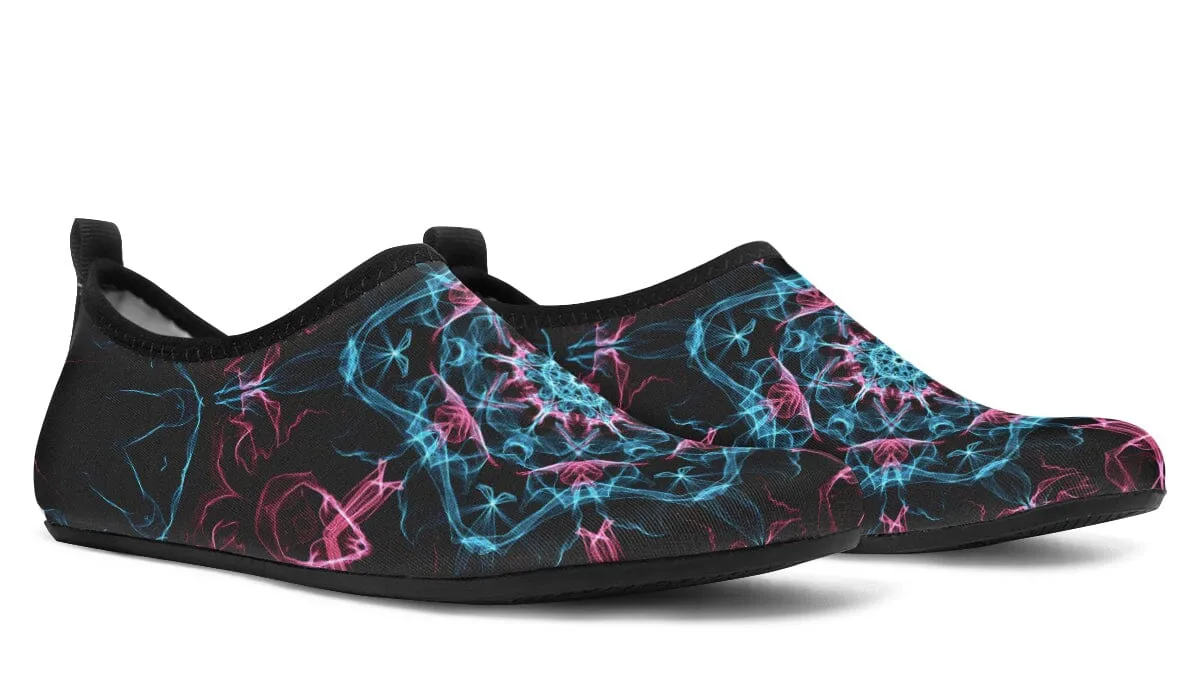 Smokey Blue Mandala Barefoot Shoes