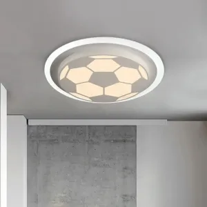 Soccer Cartoon LED Flush Mount Lamp – Stylish and Bright Lighting Fixture for Bedroom