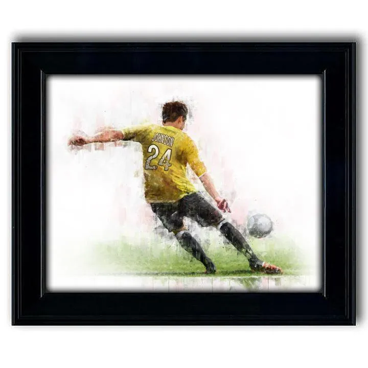 Soccer Personalized Print